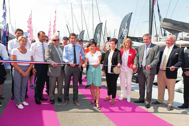 Cannes Yachting Festival 2021, ribbon cutting