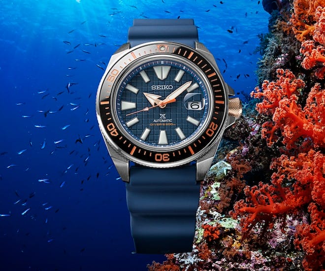 Seiko Prospex SRPH43K1 Save the Ocean Asia Limited Edition: Big Blue