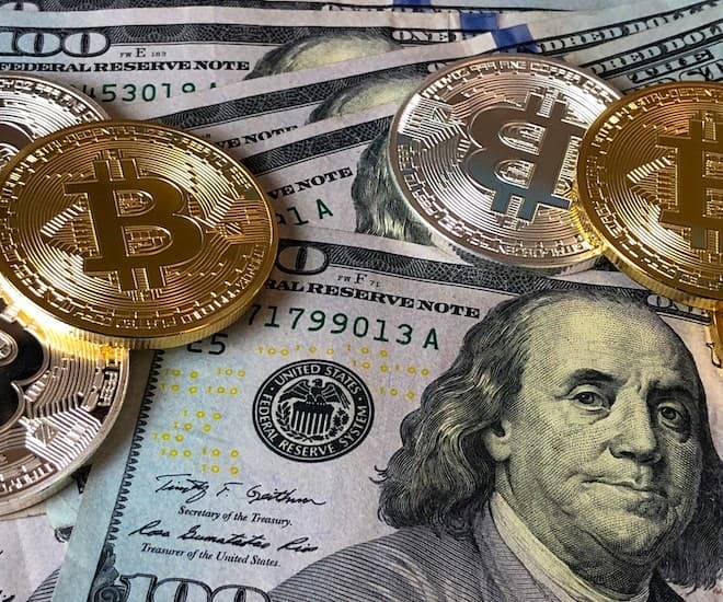 bitcoin, US dollars