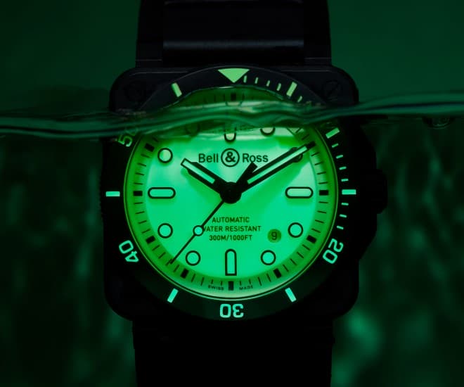 Bell & Ross BR03-92 Diver Full Lum