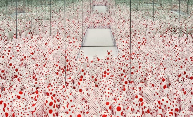 Yayoi Kusama Infinity Mirrored Room series