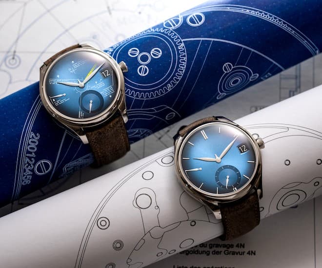 H. Moser & Cie. Endeavour Perpetual Calendar Funky Blue