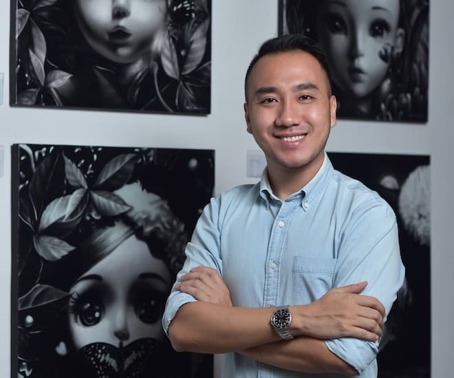Jonathan Toh, founder of All About Art
