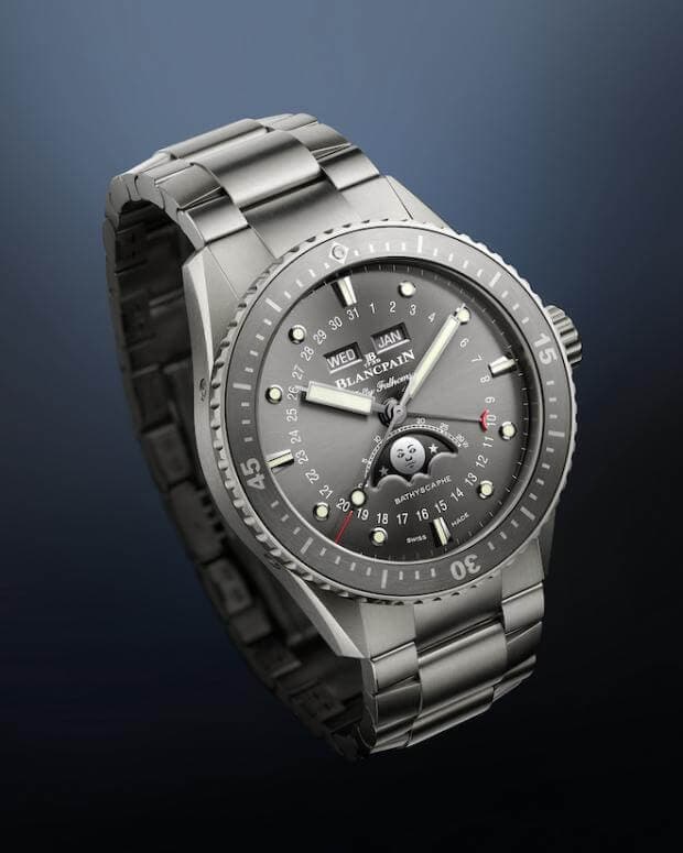Blancpain Fifty Fathoms Bathyscaphe Quantième Complet