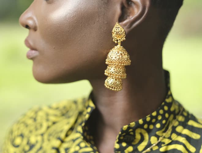 Gold Earrings