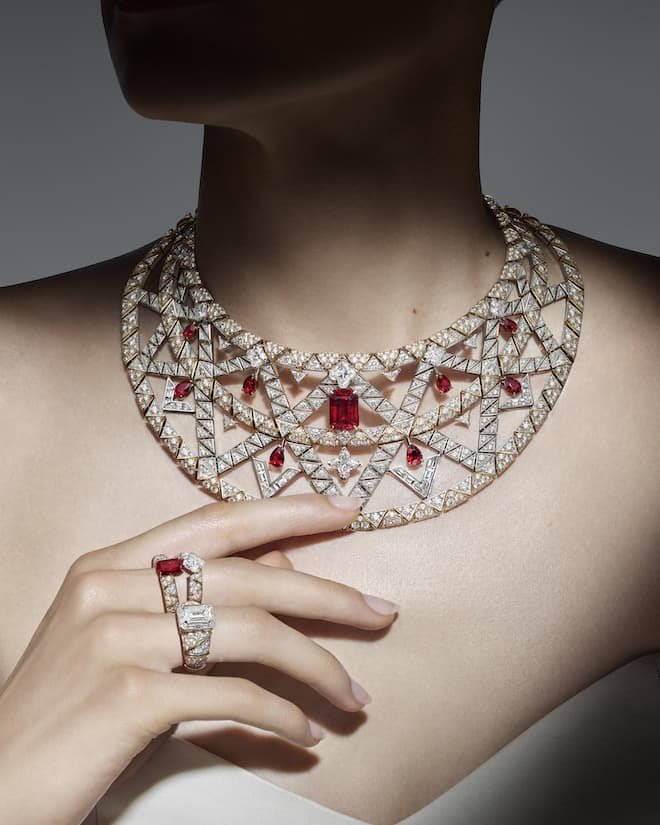 RUby Louis Vuitton High Jewellery Collection, Destiny