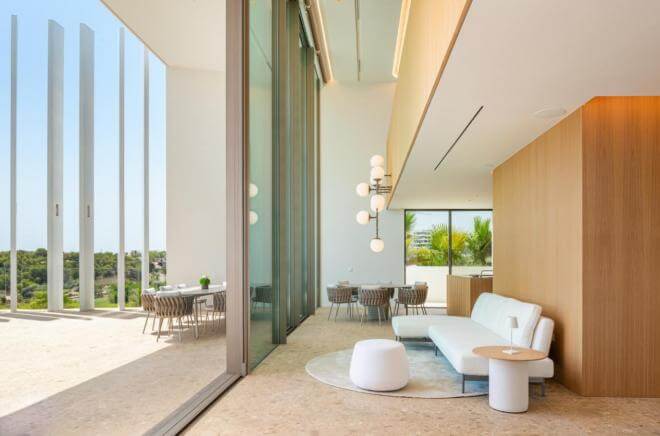 Living and Dining spaces at Costa Blanca.