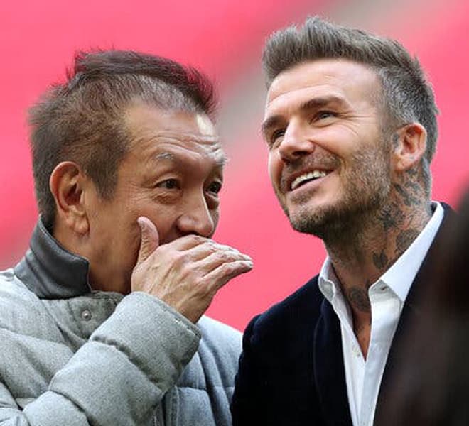 Peter Lim & David Beckham