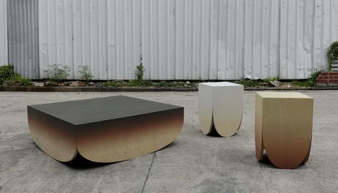 Cloud coffee table