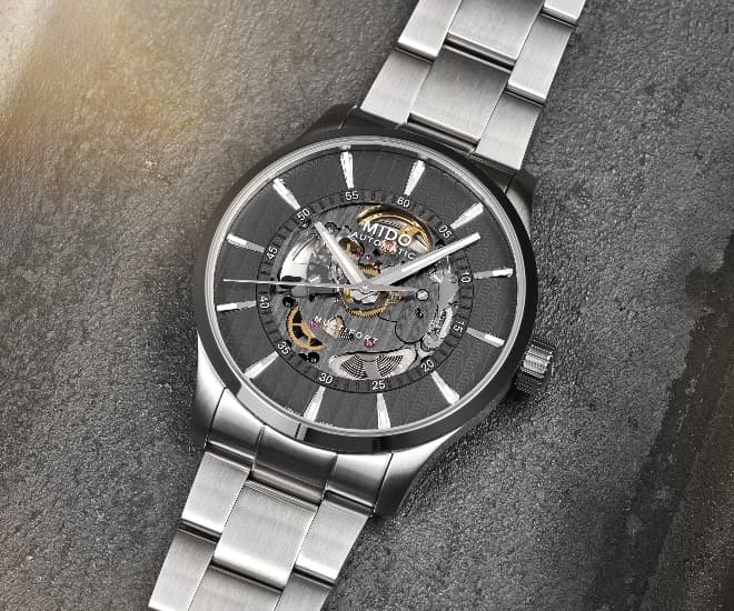 Mido Multifort Skeleton Vertigo