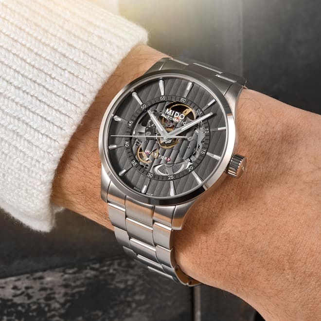 Mido Multifort Skeleton Vertigo
