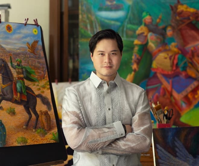 Gordon Lee: Unveiling the Soul?s Energy through Captivating Narratives in Oil