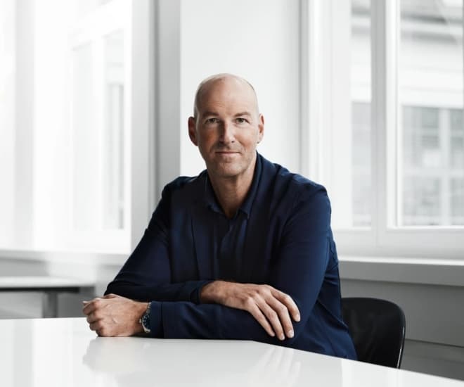 Christian Knoop, chief design officer of IWC Schaffhausen
