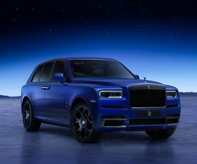 Rolls-Royce Black Badge Cullinan ?Blue Shadow?: To the Edge of Space