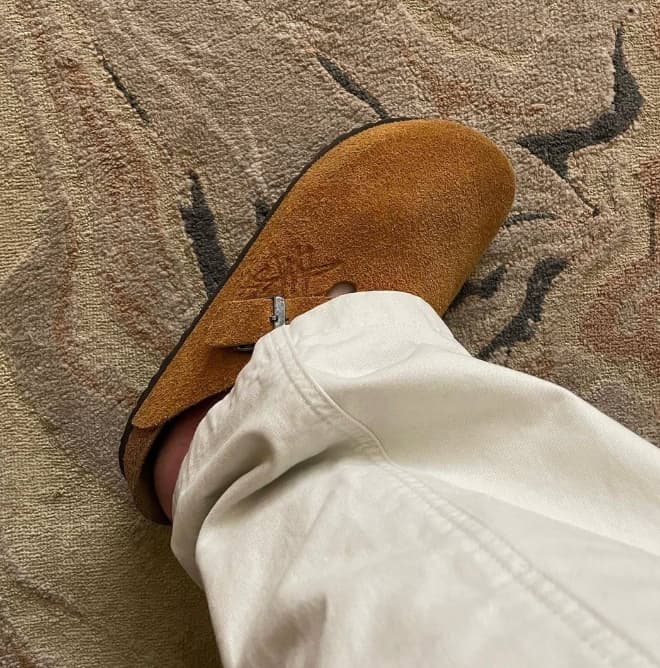 Another Birkenstocks collaboration on feet, this time with American streetwear house Stüssy.