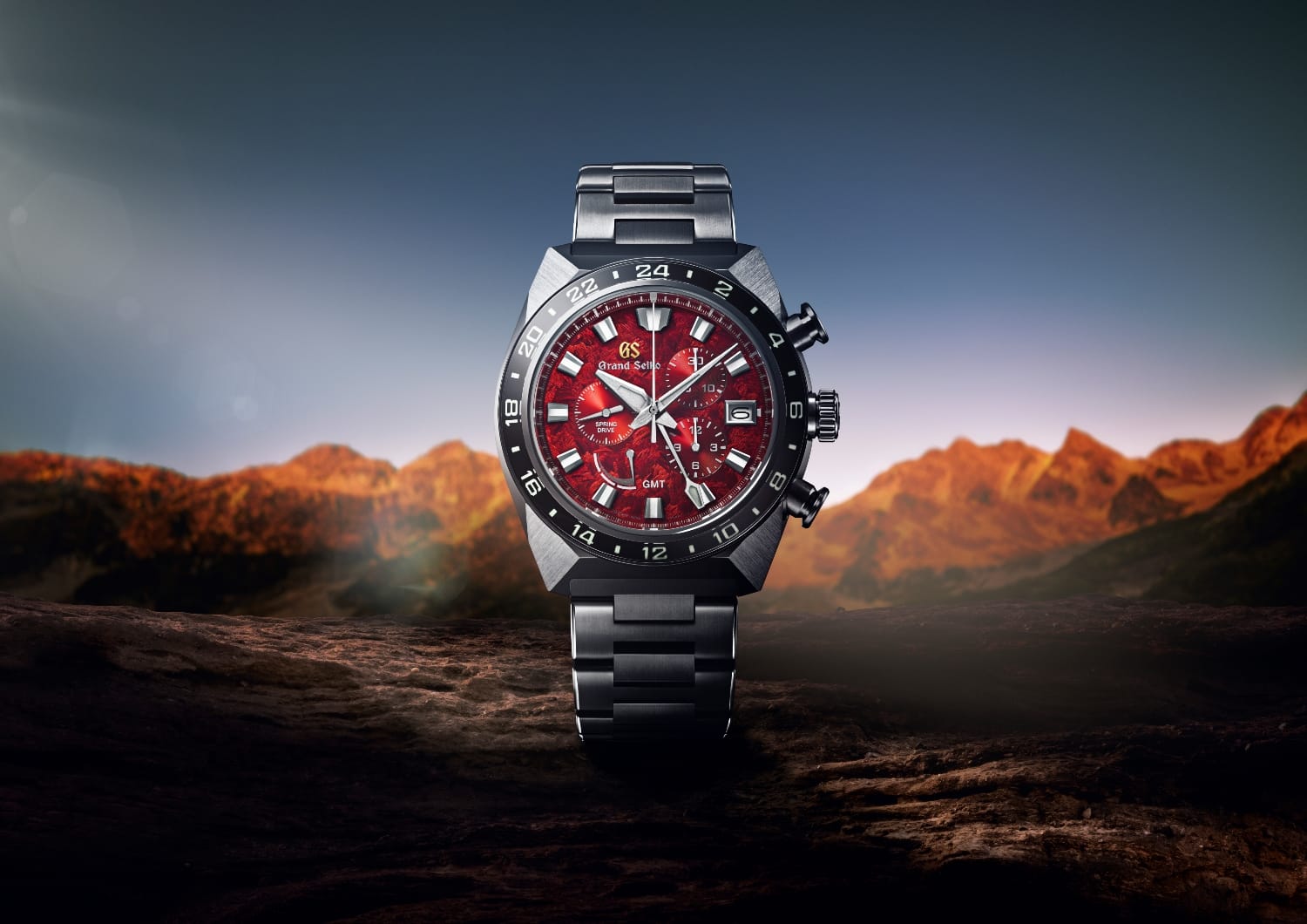 Red Dawn: Grand Seiko's New Spring Drive Chronograph GMT is