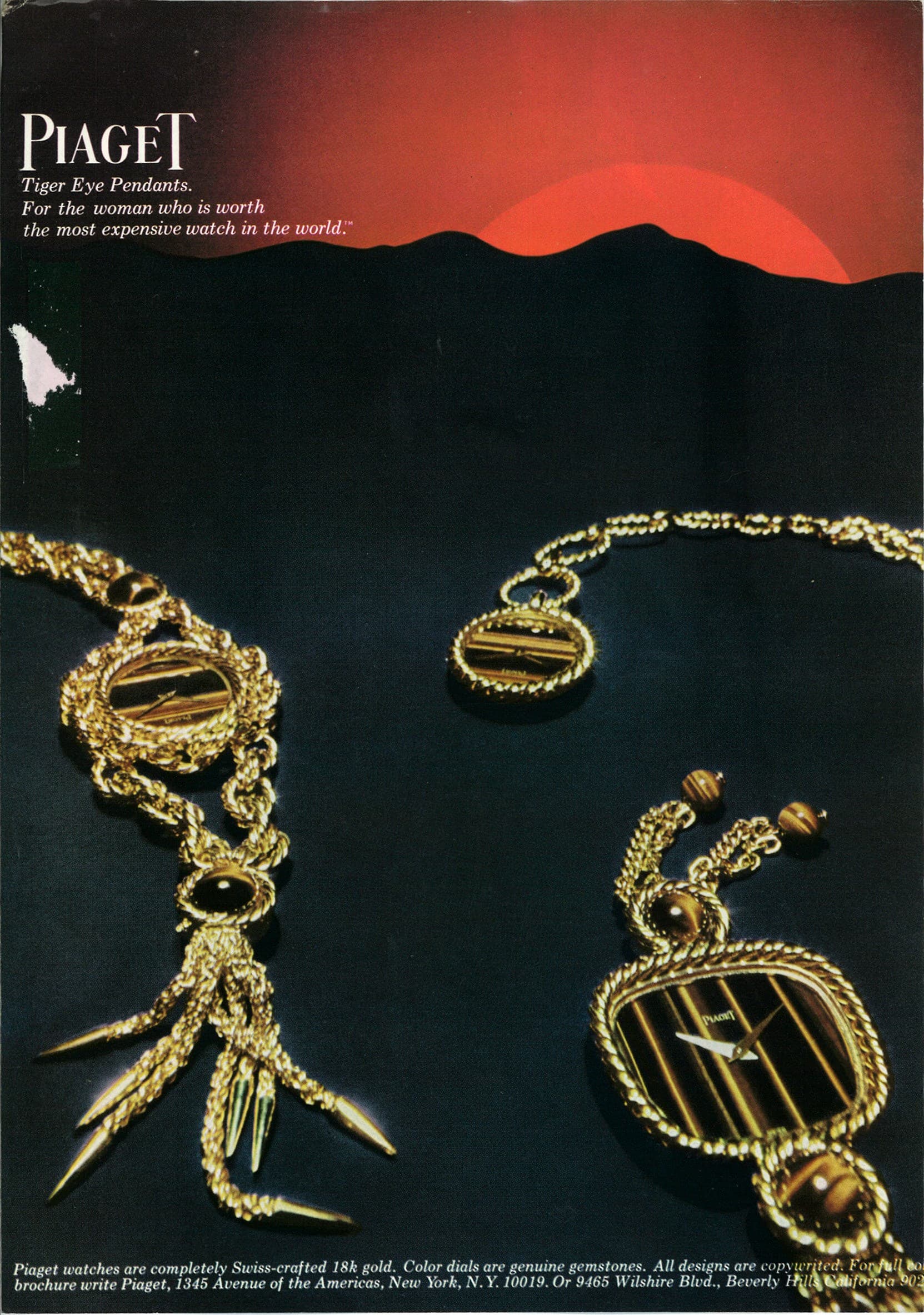 Piaget tiger eye