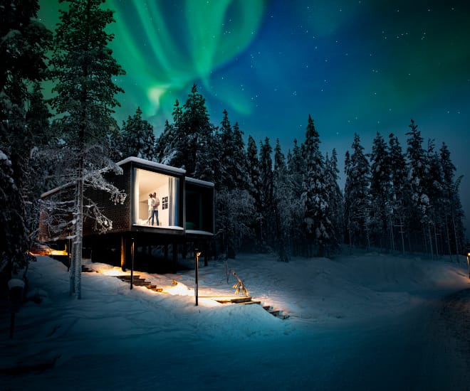 A Five-Sensory Stay at Arctic TreeHouse Hotel in Rovaniemi, Finland