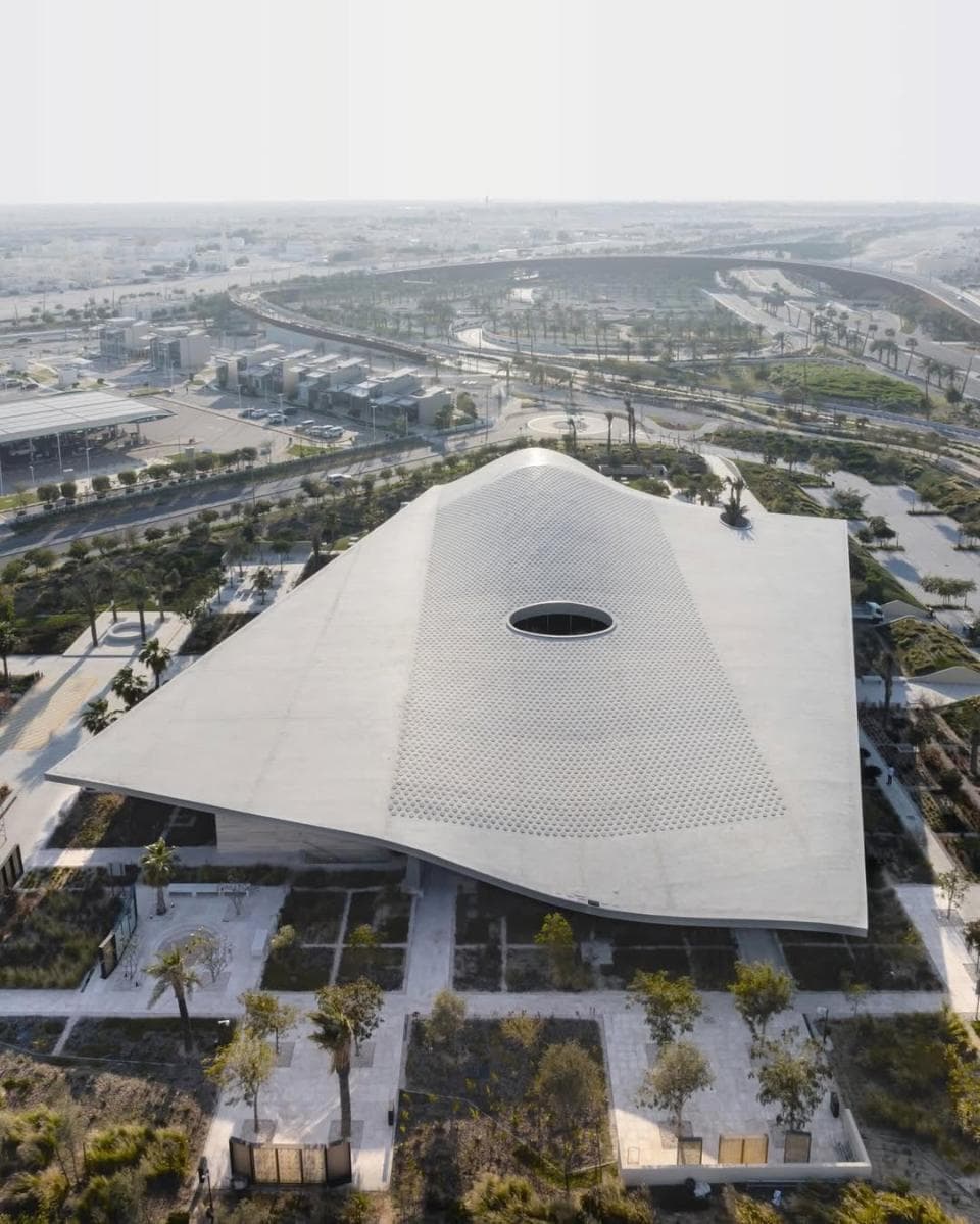 The Education City Mosque in Doha. Image: Parametric Architecture
