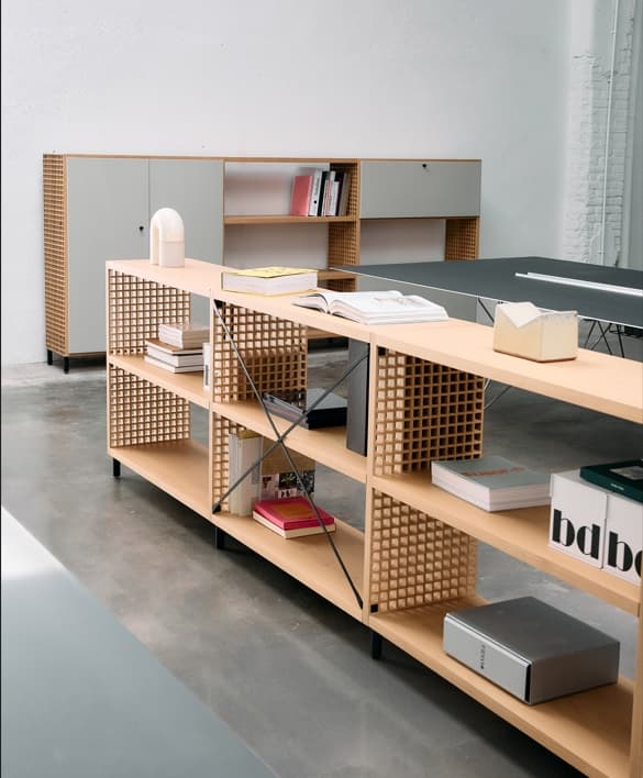 Raster designs were also incorporated in low console designs. Image: BD Barcelona.