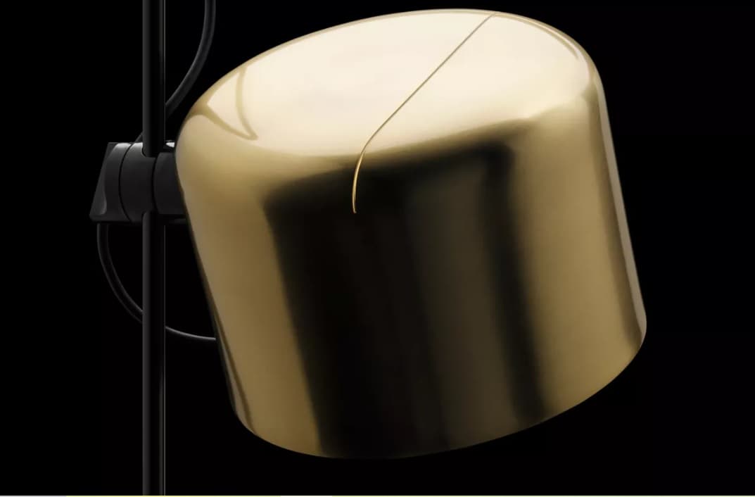 Oluce's Coupé lamp 50th anniversary model. Image: Oluce.com