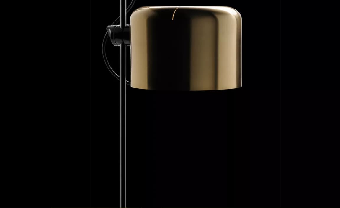 Oluce's Coupé lamp 50th anniversary model. Image: Oluce.com