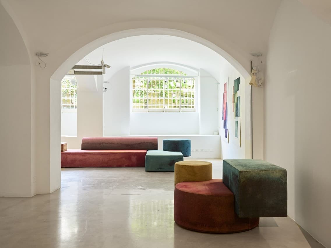 Sofá 'Geometriæ'. Imagen: Dezeen.
