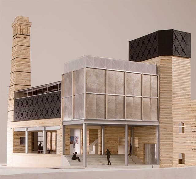 Una representación del Centro Comunitario Goldsmiths en Lewisham. Imagen: www.gold.ac.uk