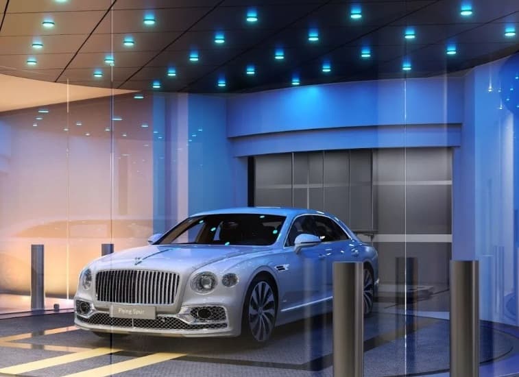 Park your Bentley car right in front of your living area at Bentley Residences, Miami. Image: www.multihousingnews.com